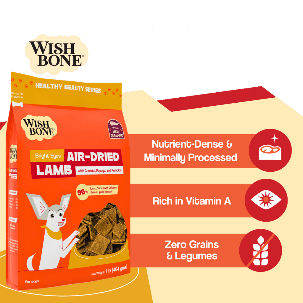 Wishbone air-dried lamb dog food product image 4