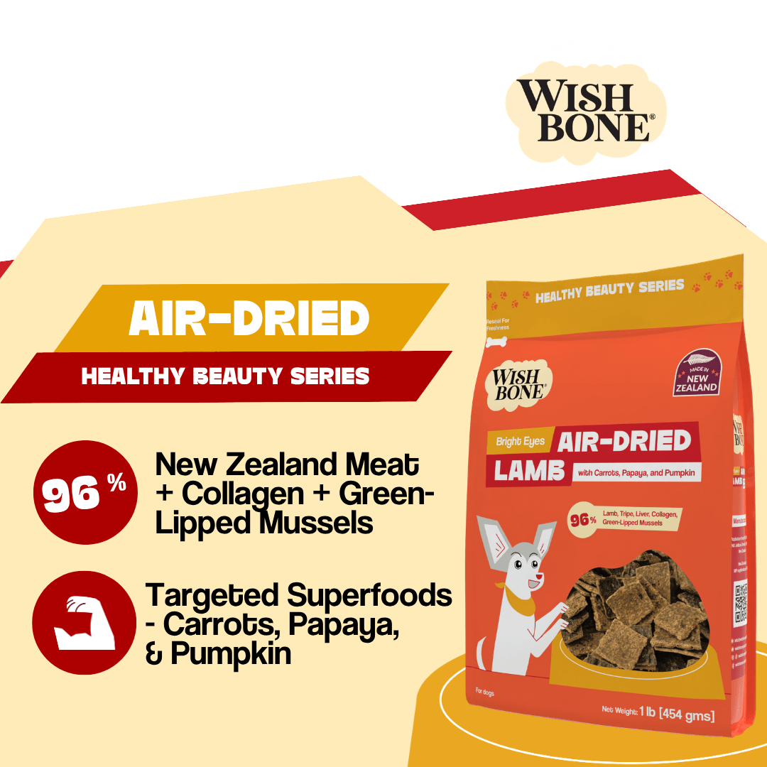 Wishbone air-dried lamb dog food product image 2