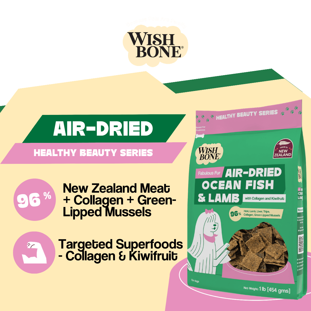 Wishbone ocean fish and lamb air-dried dog food product image 2