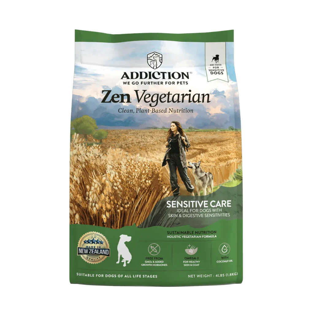 Zen Vegetarian Dry Dog Food – front view