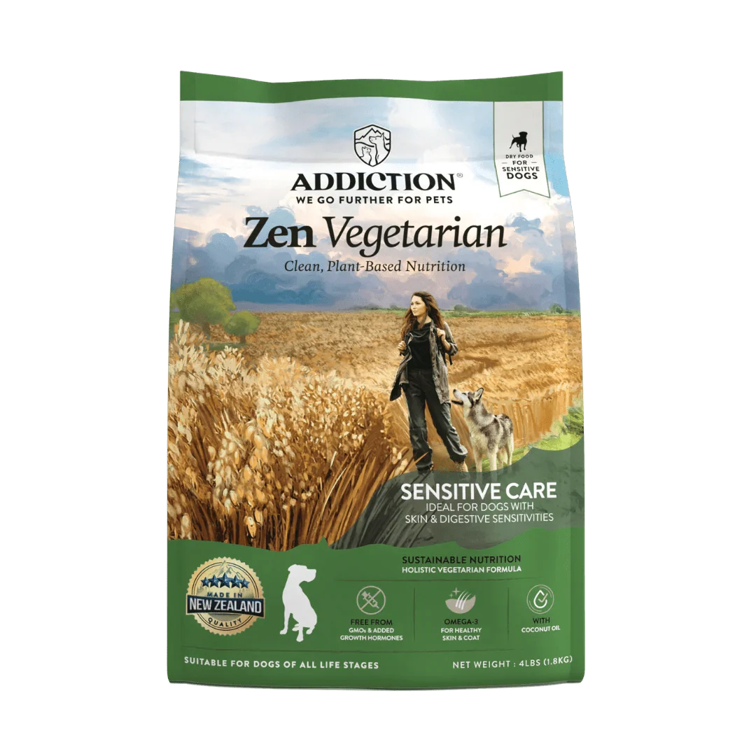 Zen Vegetarian Dry Dog Food – front view