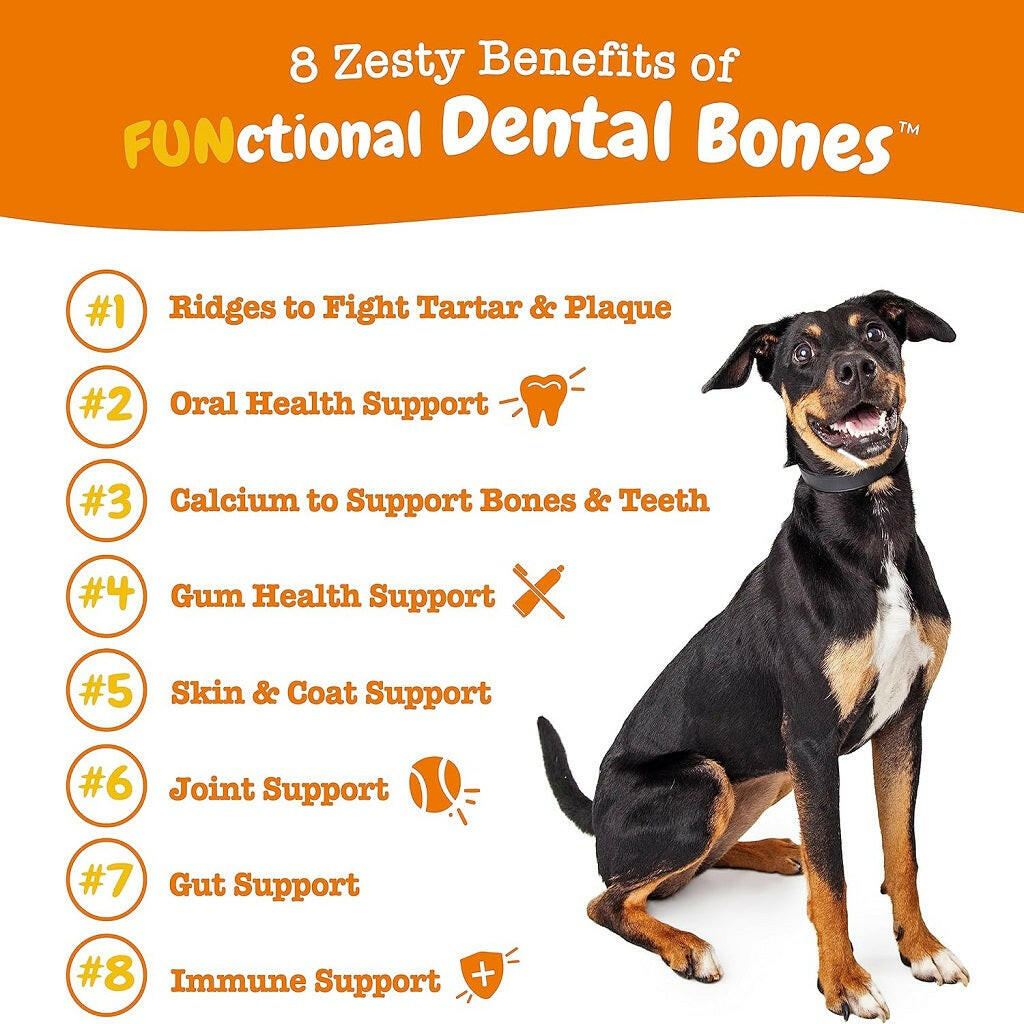 Zesty Paws All-in-One Dental Bones Medium Dogs – photo 4 of 10