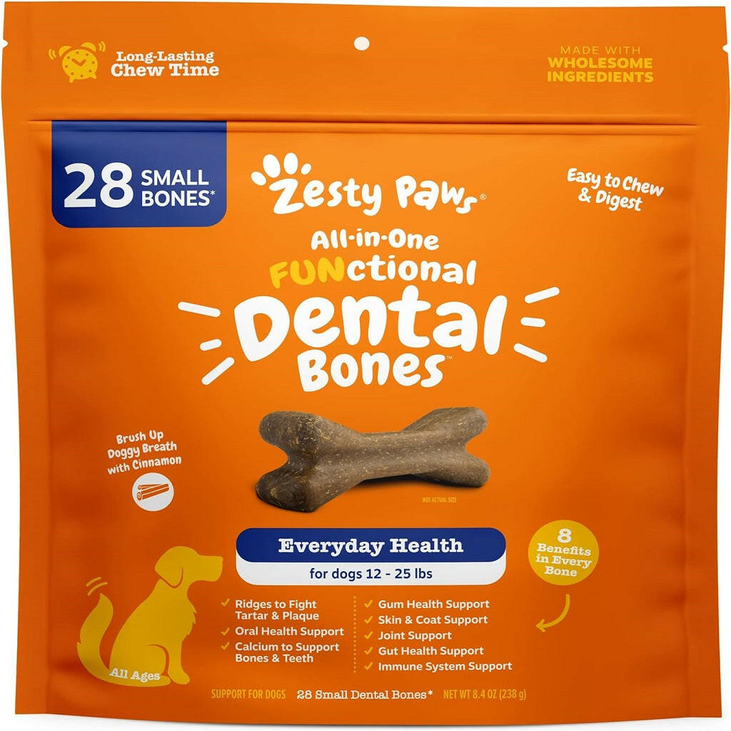Zesty Paws All-in-One Dental Bones Small Dogs – photo 1 of 9