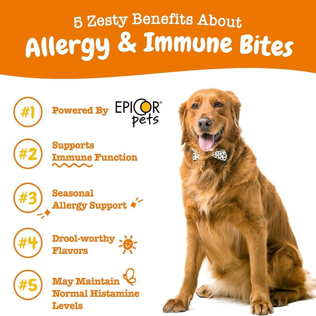 Zesty Paws Allergy Immune Bites Lamb Chews – photo 3 of 8
