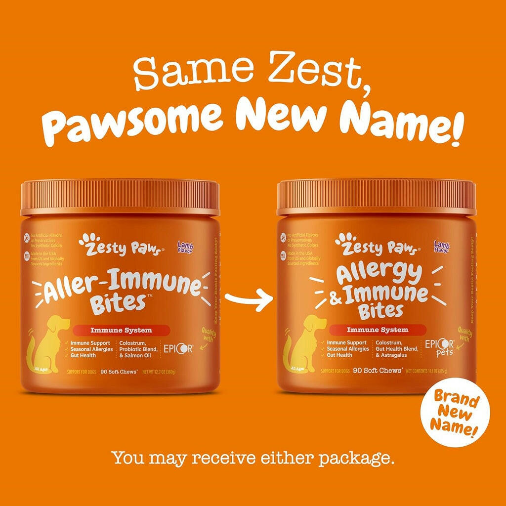 Zesty Paws Allergy Immune Bites Lamb Chews – photo 7 of 8