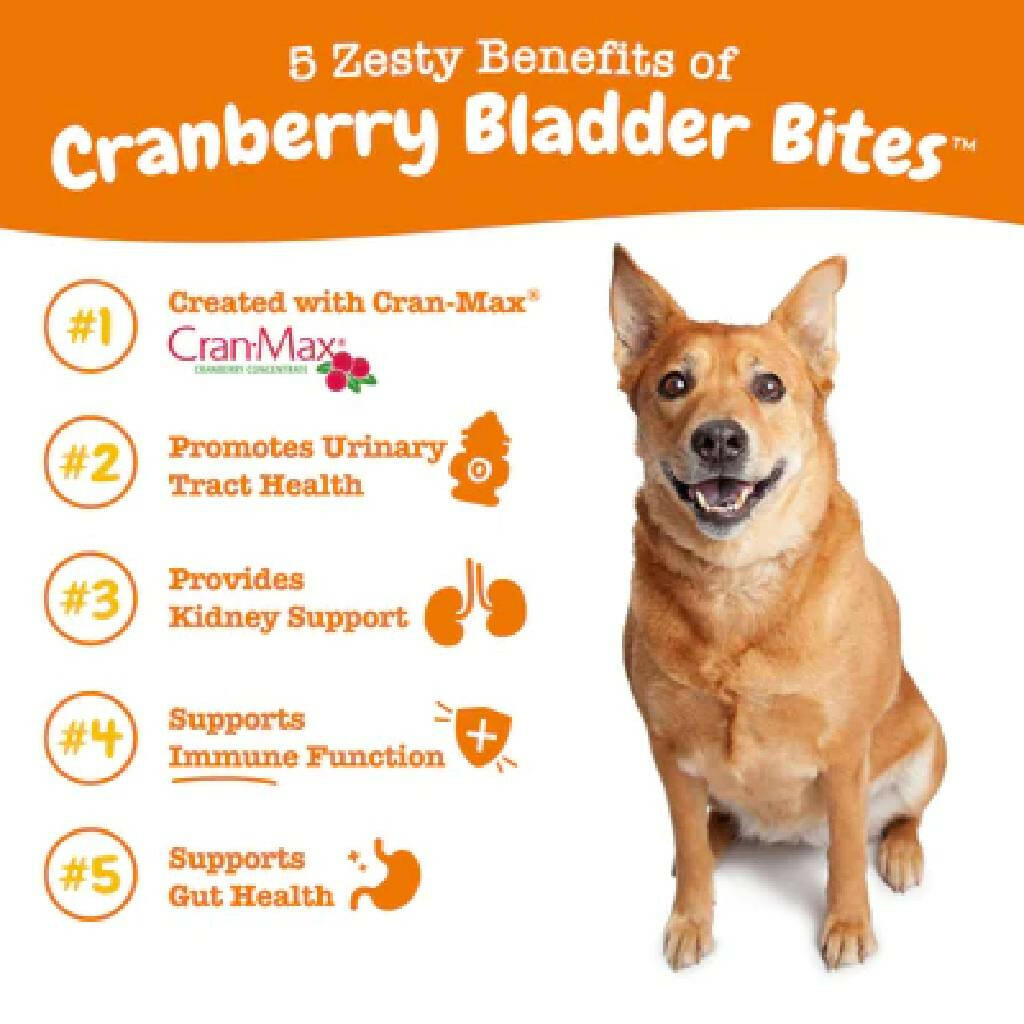 Zesty Paws Cranberry Bladder Bites Chicken Chews – photo 2 of 9