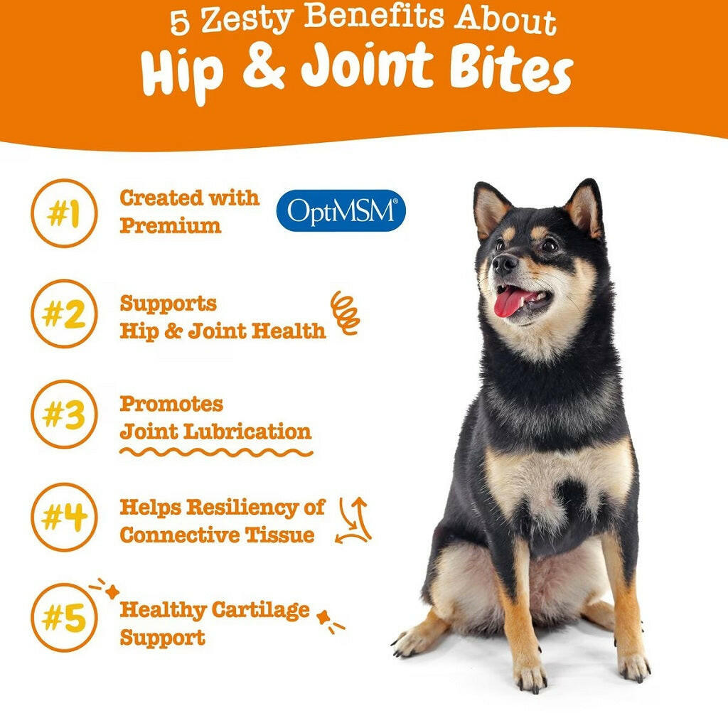 Zesty Paws Hip and Joint Mobility Bites Duck – photo 2 of 9