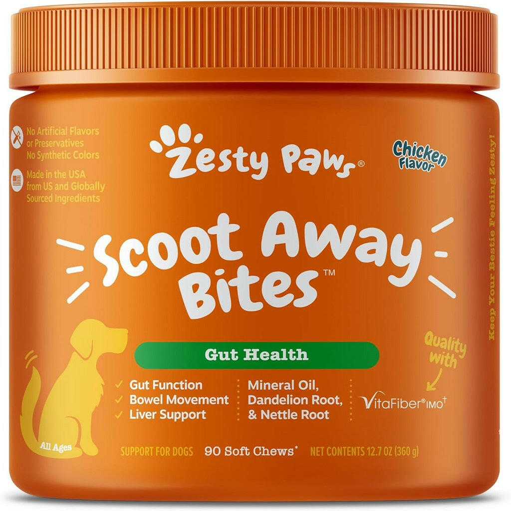 Zesty Paws Scoot Away Bites Chicken Chews – photo 1 of 8