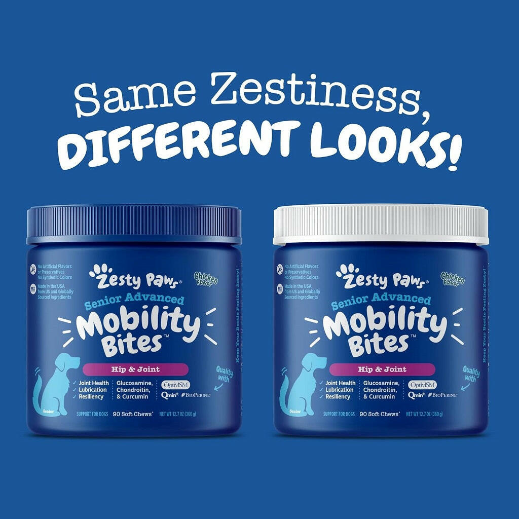 Zesty Paws Senior Advanced Mobility Bites Chicken – photo 4 of 7