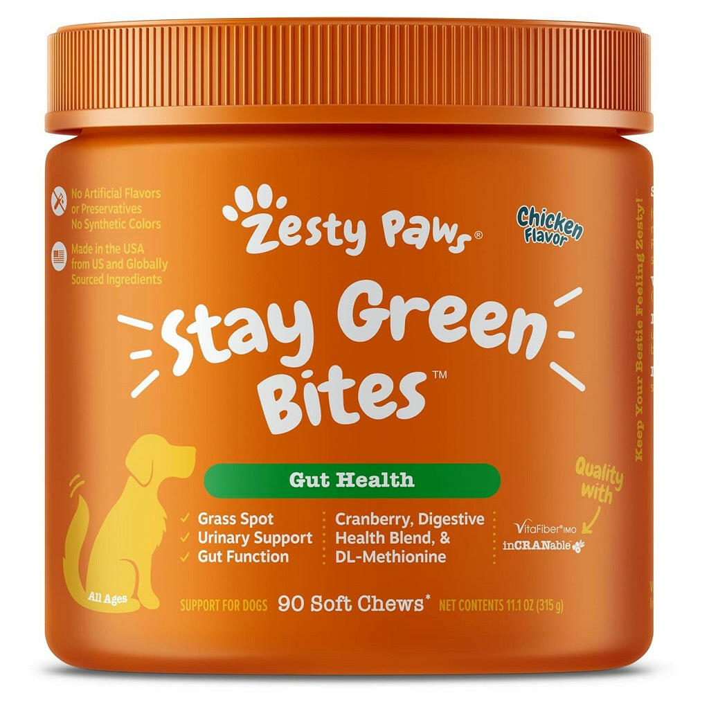 Zesty Paws Stay Green Bites Chicken Chews – photo 1 of 8